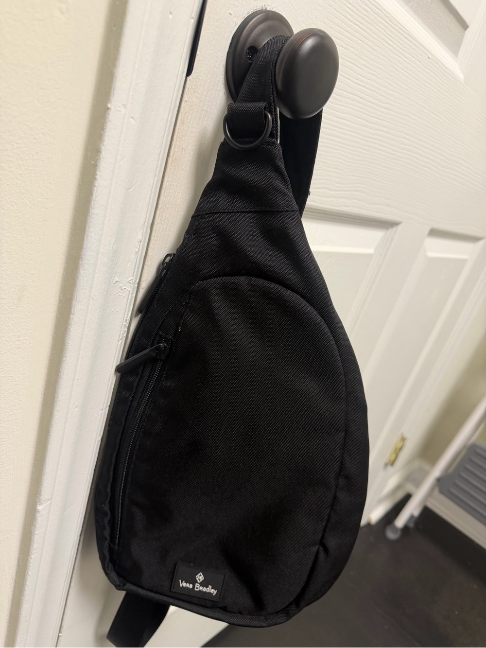 Vera Bradley Black Sling Crossbody Bag - Streamlined Everyday Carry